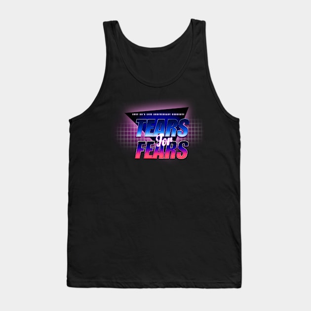 Lost 80's Live Anniversary Concert 2023 - Tears For Fears Tank Top by Zac Brown